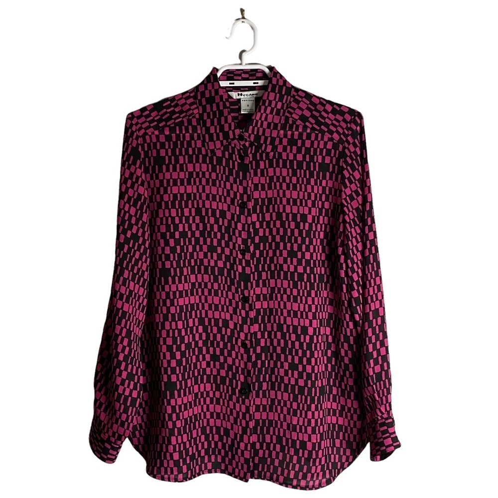 Nygard Women's Printed Button Down Shirt